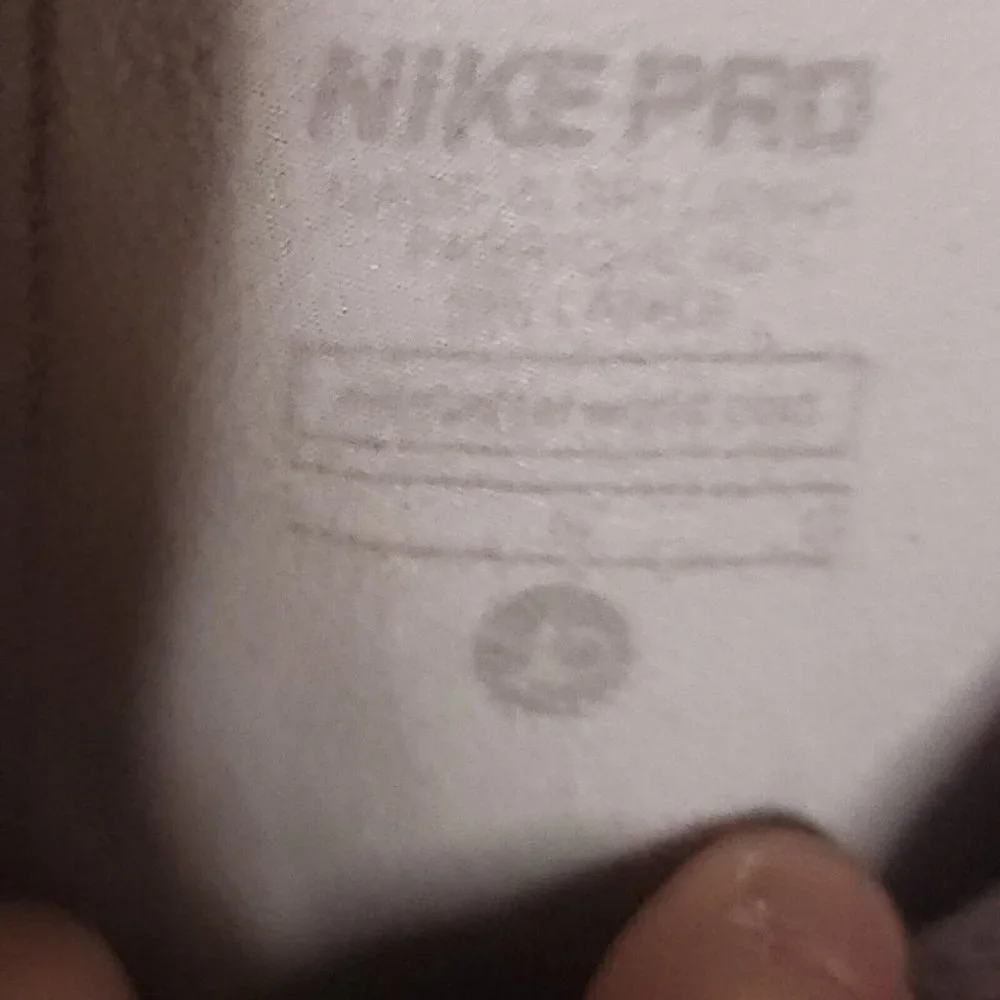 Nike Pro  Girl's Grey Athletic Leggings Large
